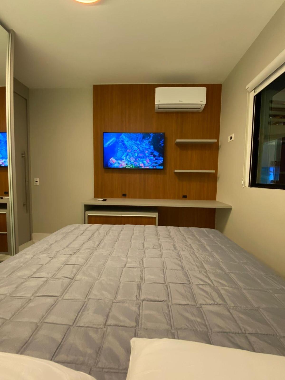 Apartmán Excelente Ap Pe Na Areia Vista Mar Balneário Camboriú Exteriér fotografie