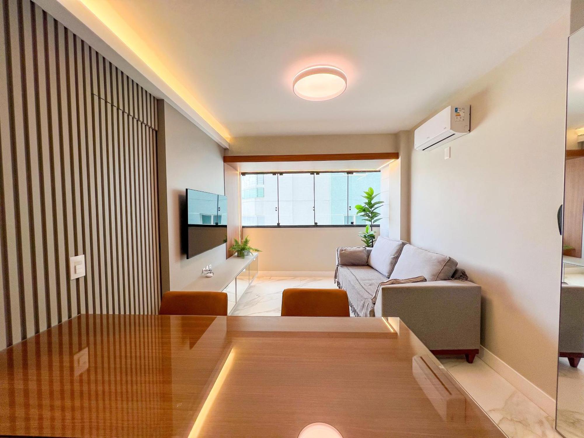 Apartmán Excelente Ap Pe Na Areia Vista Mar Balneário Camboriú Exteriér fotografie
