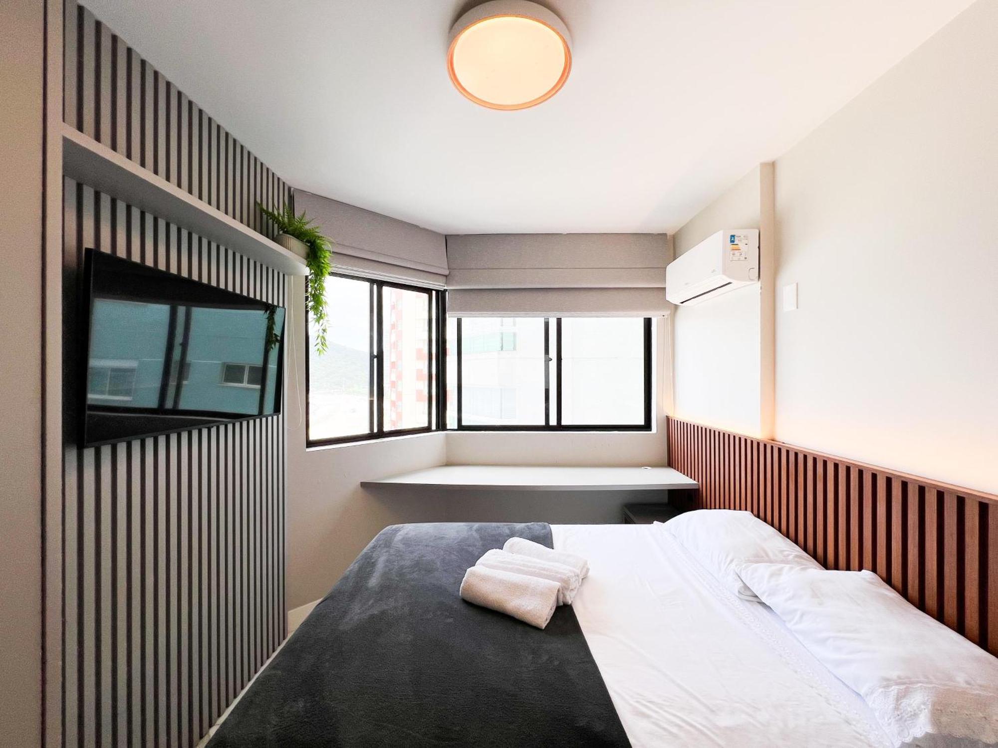 Apartmán Excelente Ap Pe Na Areia Vista Mar Balneário Camboriú Exteriér fotografie