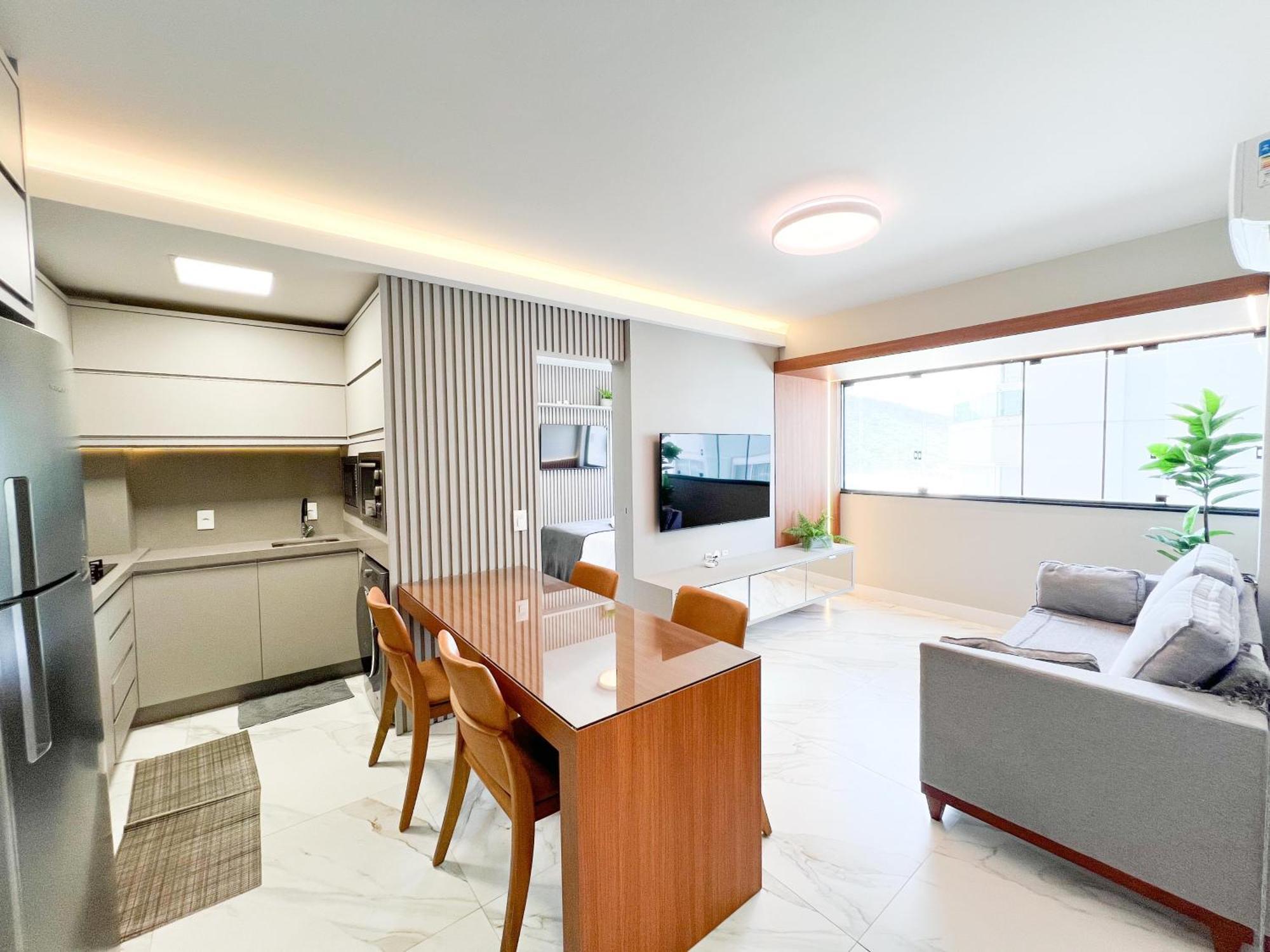 Apartmán Excelente Ap Pe Na Areia Vista Mar Balneário Camboriú Exteriér fotografie